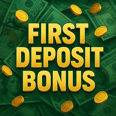 First deposit bonus